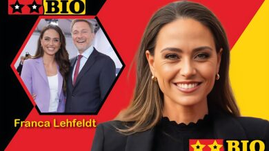 Porträt der Journalistin und Unternehmerin Franca Lehfeldt, Ehefrau von Christian Lindner, bekannt als Bestseller-Autorin und Mutter.
