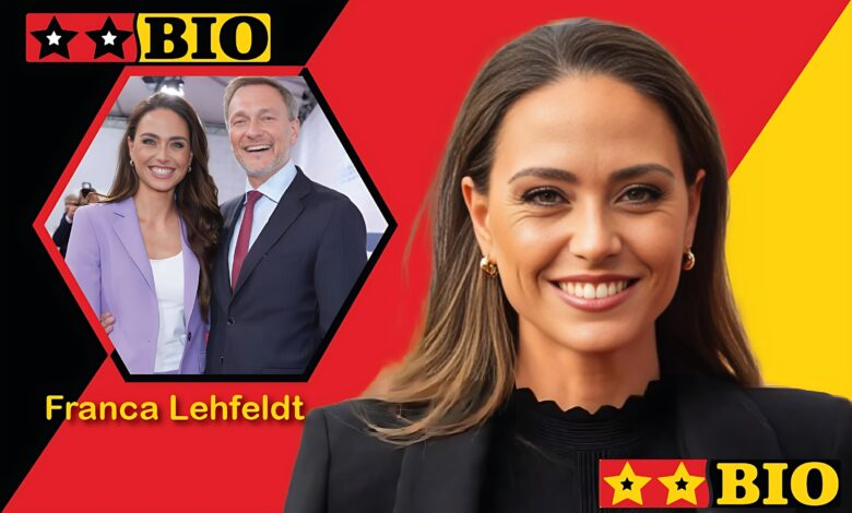 Porträt der Journalistin und Unternehmerin Franca Lehfeldt, Ehefrau von Christian Lindner, bekannt als Bestseller-Autorin und Mutter.