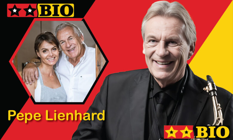 Porträt von Pepe Lienhard, dem bekannten Schweizer Musiker, Bandleader und Leiter eines renommierten Orchesters