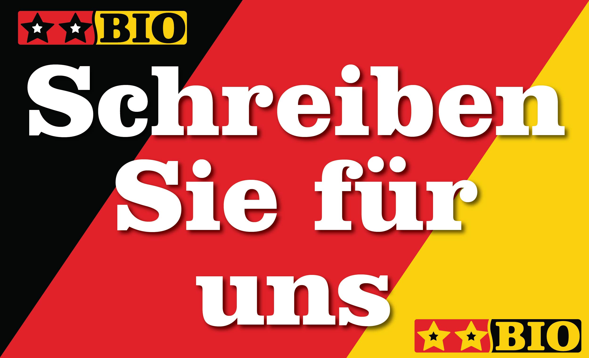 Schreiben Sie für uns