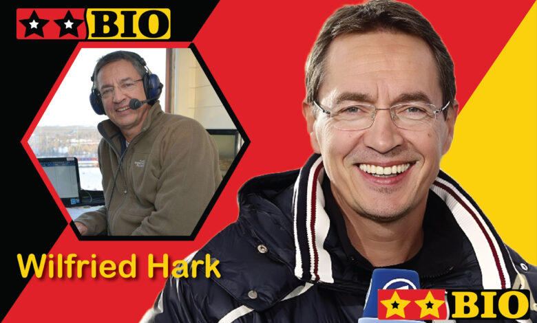 Wilfried Hark Abschied während seines emotionalen Abschieds als Biathlon-Kommentator im deutschen Fernsehen
