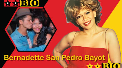 Bernadette San Pedro Bayot lächelt glücklich, bekannt als talentierte Hula-Tänzerin in Hawaii und geliebte Mutter von Sänger Bruno Mars.