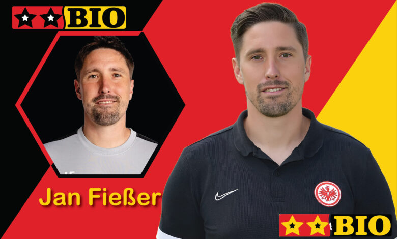 Jan Fießer Eintracht Frankfurt Co-Trainer gibt taktische Anweisungen beim Training während der Saison 2026
