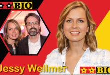 Porträt der ARD-Moderatorin, während online verstärkt nach Informationen zu Jessy Wellmer Brustkrebs und ihrem aktuellen Gesundheitszustand gesucht wird