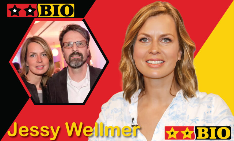Porträt der ARD-Moderatorin, während online verstärkt nach Informationen zu Jessy Wellmer Brustkrebs und ihrem aktuellen Gesundheitszustand gesucht wird