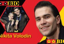 Nikita Volodin, 26 Jahre alt, deutscher Eiskunstläufer, zusammen mit Partnerin Minerva Hase auf dem Eis 2026, bei Europameisterschaften erfolgreich.