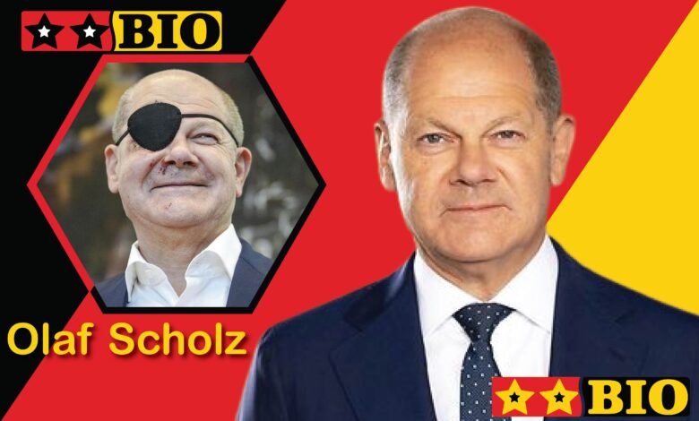 Porträt von Olaf Scholz (2026) als Altkanzler nach der Amtsübergabe an Friedrich Merz, inklusive Details zu Größe und Vermögen.